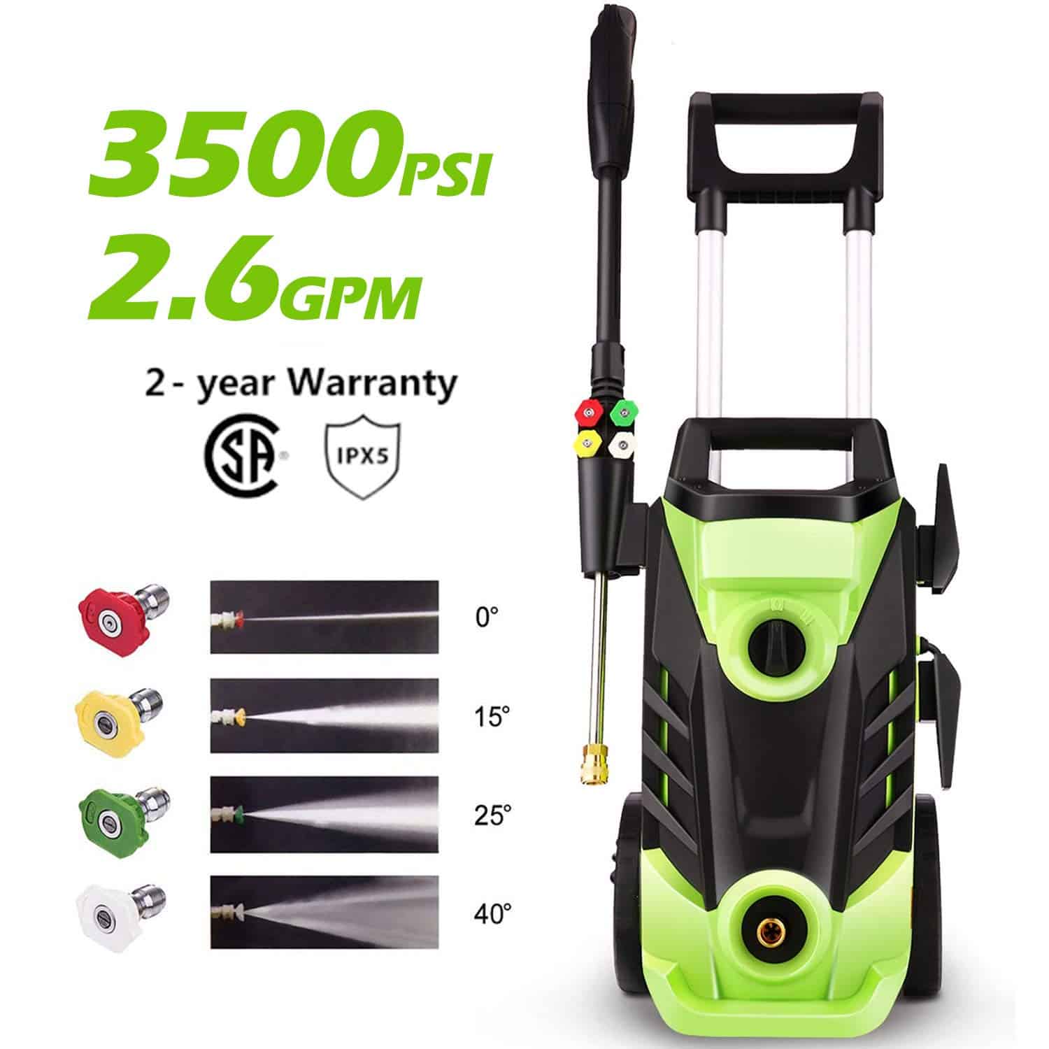 Top 10 Best Electric Pressure Washers in 2024