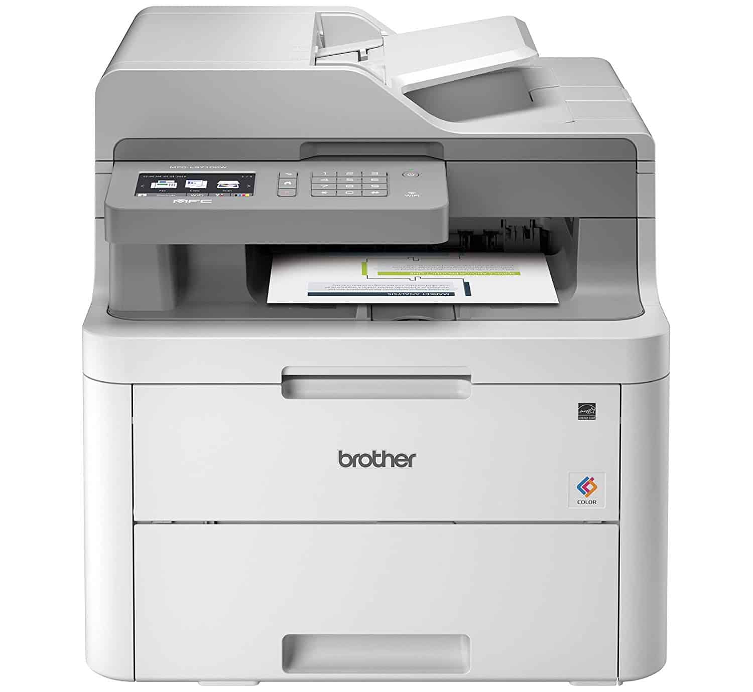 3. Brother MFC L3710CW Compact Digital Color All In One Printer Providing Laser Printer Quality Results With Wireless 