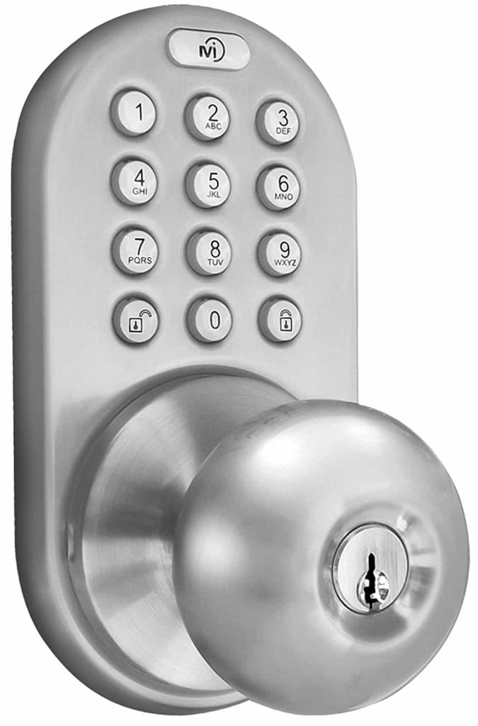 best keypad door lock with handle